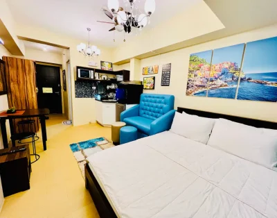 Affordable Studio Unit with High Speed WiFi & Parking at the heart of CDO❤️ Italy-inspired